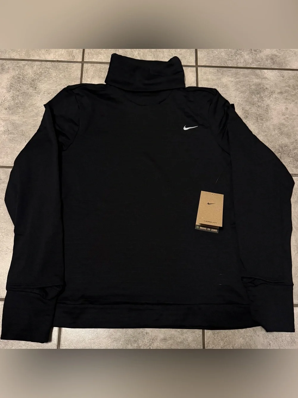 Nike Therma-FIT Women’s Swift Element Turtleneck Running Top Sizes ( S, L)